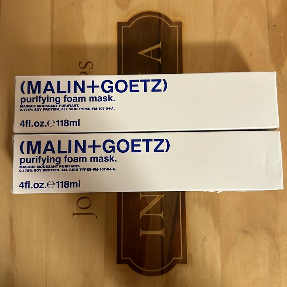 Malin Goetz Purifying Foam Mask 4 oz for Women and Men Unisexual all skin types